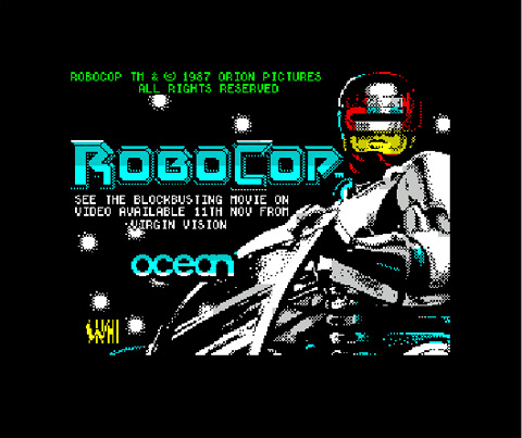 Игра Robocop для ZX-Spectrum