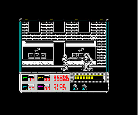 Игра Robocop для ZX-Spectrum