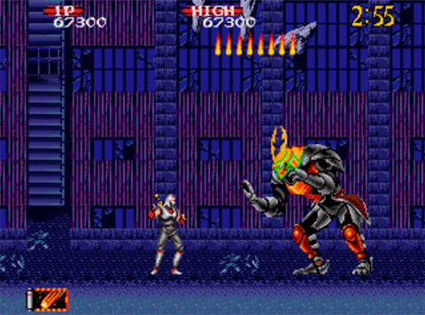 Игра Shadow Dancer для Sega Megadrive