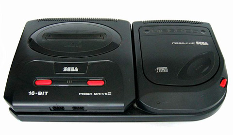 Дополнение к приставке Sega - Mega-CD
