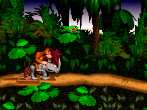 Игра Donkey Kong Country для SNES